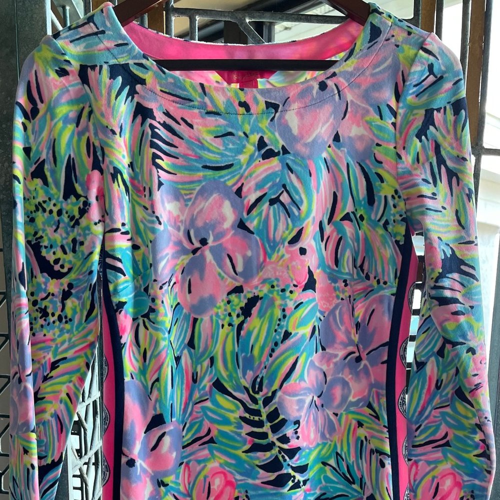 Lilly Pulitzer Beline Velour Dress NWOT